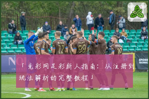 「竞彩网足彩新人指南：从注册到玩法解析的完整教程」